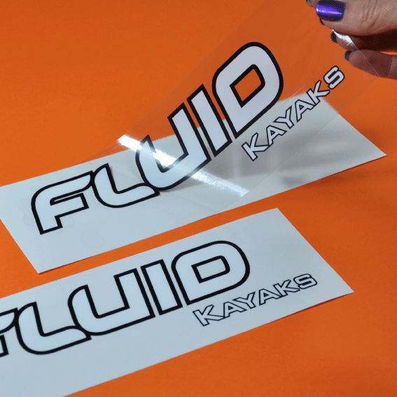 Waterproof Outdoor Stickers printed