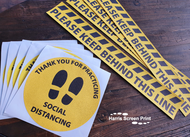 Printed Charity Stickers