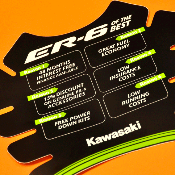 waterproof stickers kawasaki