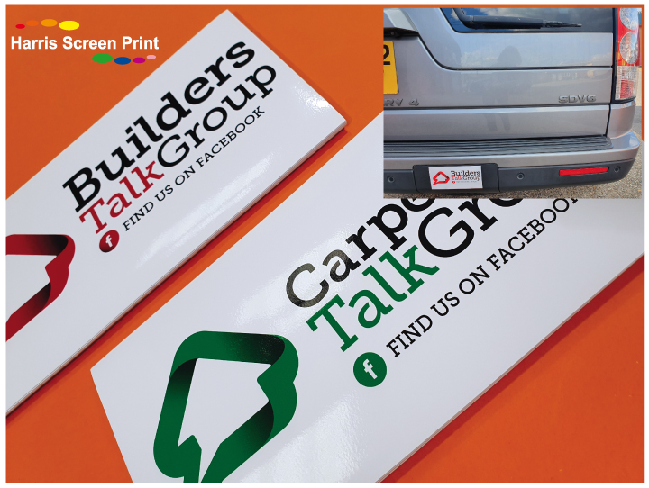 Custom Car bumper stickers printed