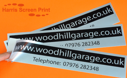 Can you get waterproof car bumper stickers printed?